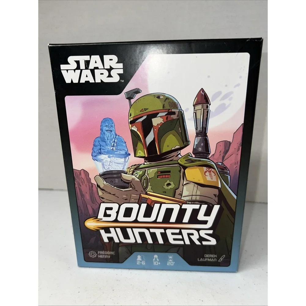 Star Wars: Bounty Hunters Fast Paced Drafting Card Game by Zygomatic NIB